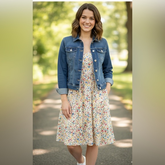 kate spade Jackets & Blazers - kate spade Medium Blue Denim Jacket